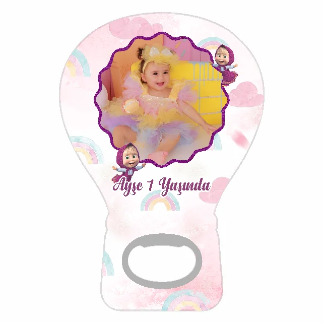 Maşa İle Koca Ayı Temalı Balon Açacak Magneti